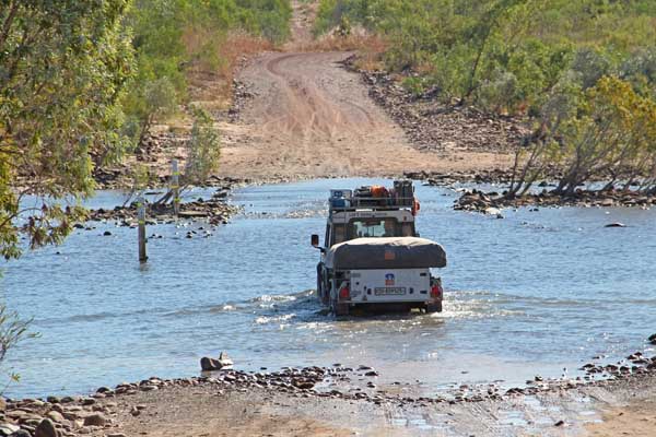 Fluss Gibb River Road